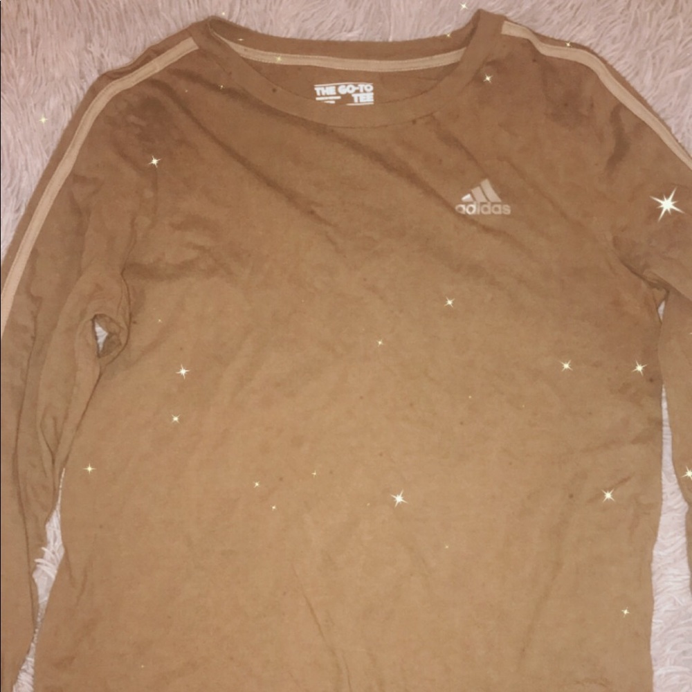 Adidas green on the go tee💚